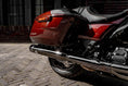 Load image into Gallery viewer, H-D CVO 4.5" Exhaust, Dark Chrome & CVO End Cap Adapter, Aluminum - Image 3