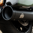 Load image into Gallery viewer, 2-1 Slip-On Muffler for Touring, Big Shot Black - Manual - Image 4