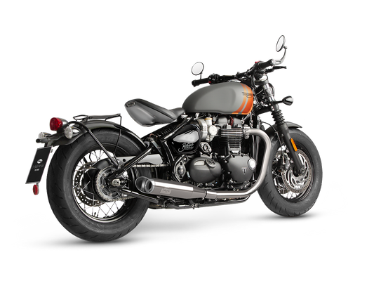 Dr. Jekill & Mr. Hyde® Exhaust for Triumph Bonneville Bobber & Speedmaster (2017–2024)