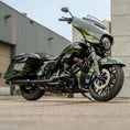 Load image into Gallery viewer, 2-1 Slip-On Muffler for Touring, Big Shot Black - Manual - Image 3
