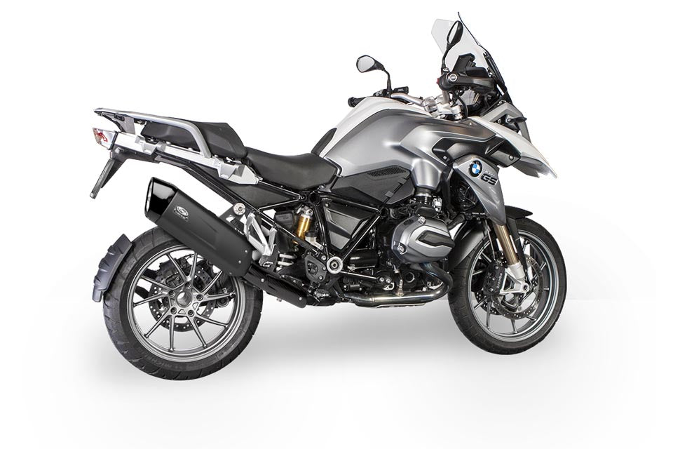 BMW R1200 GS // R1250 GS Nomad Exhaust, Black - Image 2