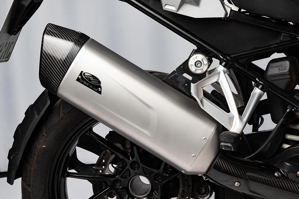 BMW R1200 GS // R1250 GS Nomad Exhaust, Black - Image 7