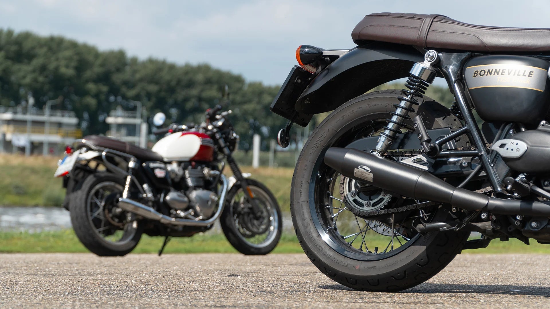 Dr. Jekill & Mr. Hyde® Exhaust for Triumph Bonneville T120 (2021–2024)