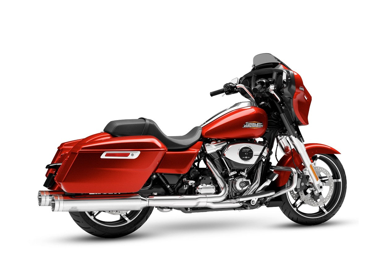 4,5" 2-2 E Slip-On Muffler for Touring Big Shot Chrome/Blank