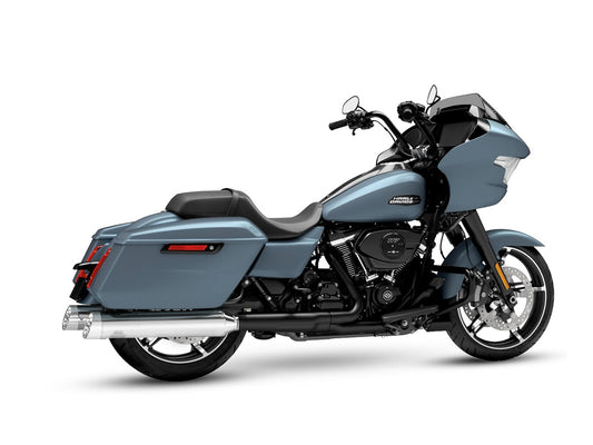 4,5" 2-2 E Slip-On Muffler for Touring Slashcut Chrome/Blank