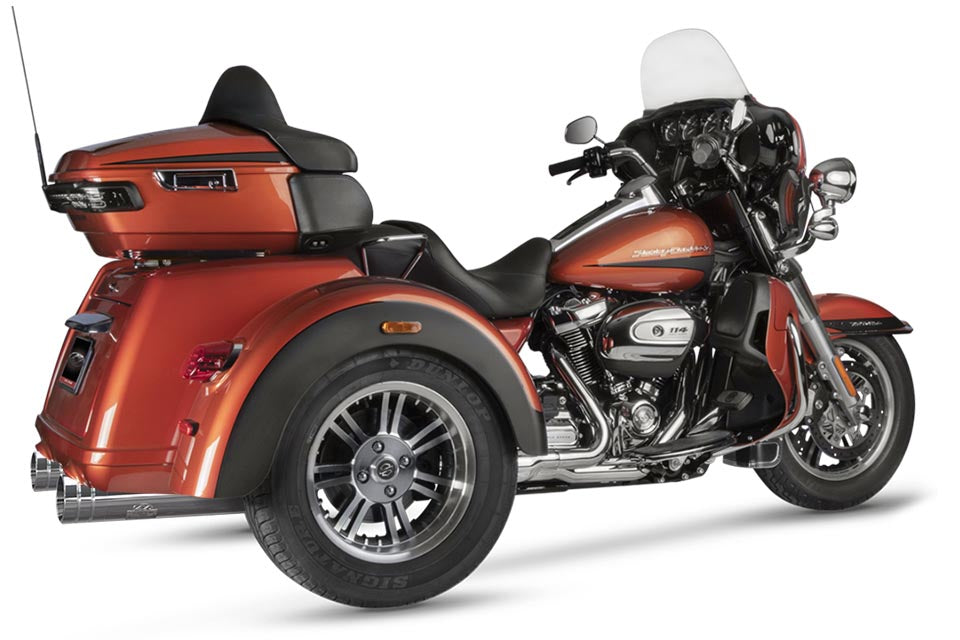 Dr. Jekill & Mr. Hyde® 2-2 Slip-On Mufflers for Harley-Davidson Trike (2018+)