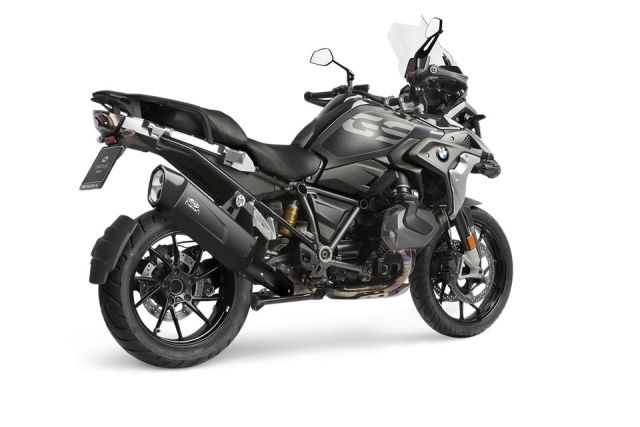 BMW R1200 GS // R1250 GS Nomad Exhaust, Black