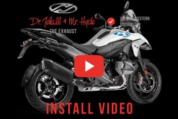 BMW R1300 GS Install Video