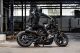 H-D Sportster S Apex exhaust, Wrinkle Black, Streetfighter End Cap, Black