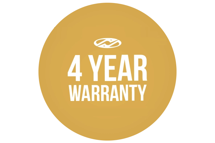 4 Year Warranty