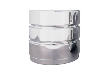 3,5" Big Shot Endcap Chrome (1 piece)