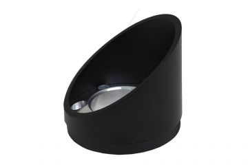 3,5" Slashcut Endcap Black (1 piece)