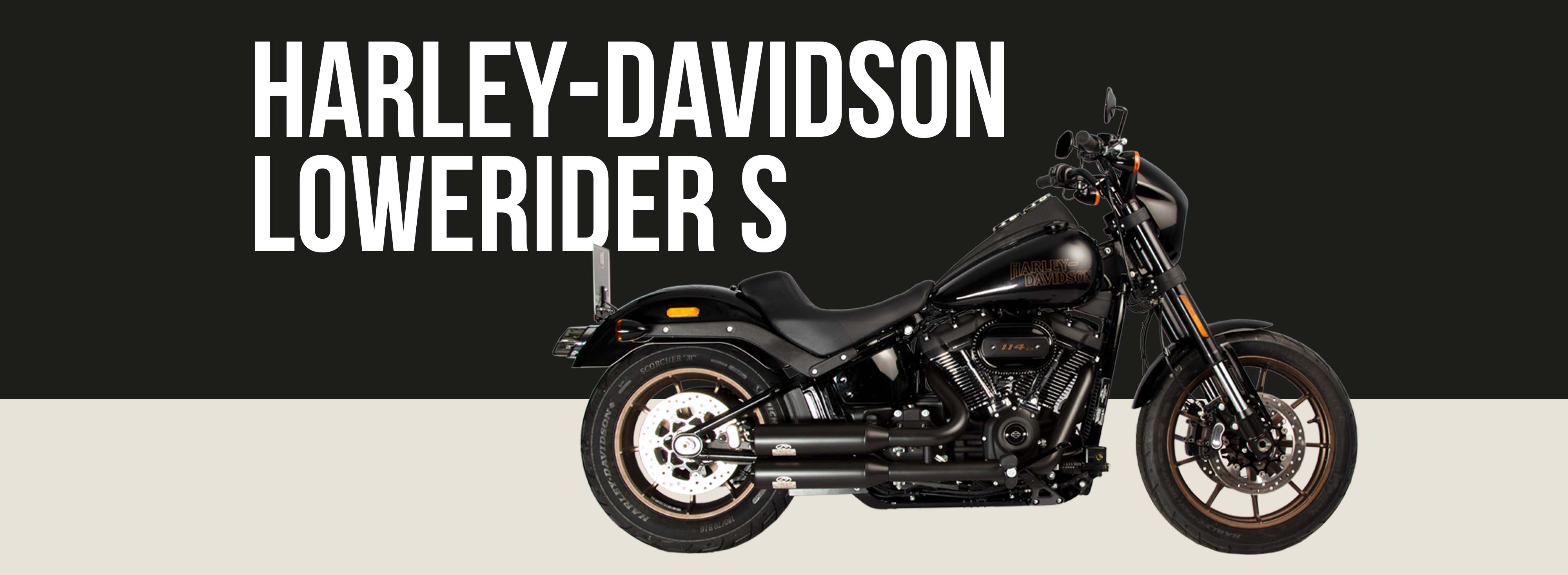Harley-davidson Lowrider S Motorcycle Brand Page Header