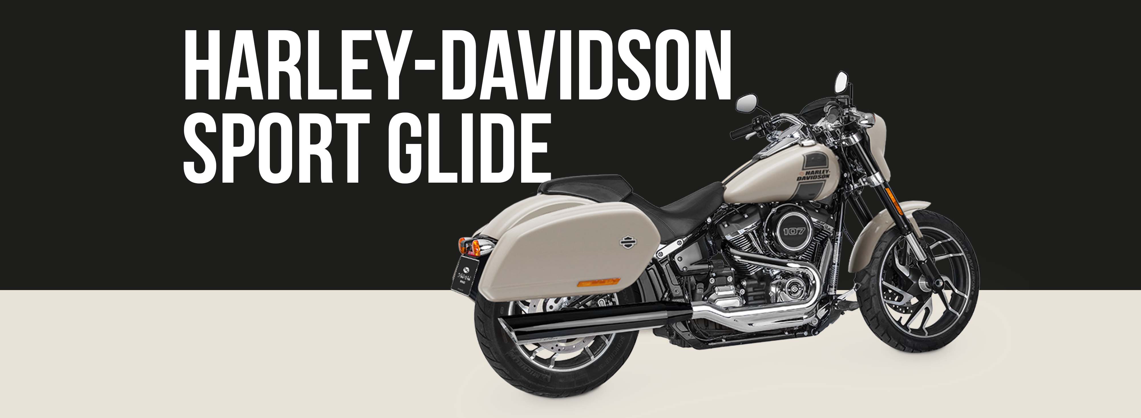 Harley-davidson Sport Glide Motorcycle Brand Page Header
