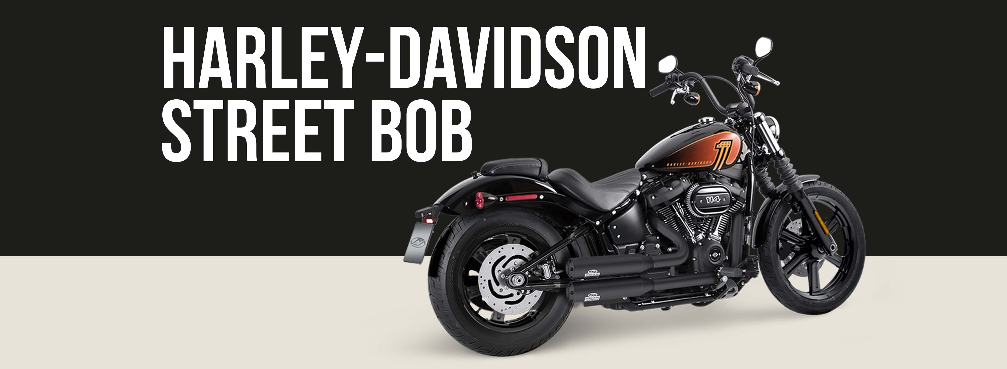 Harley-davidson Street Bob Motorcycle Brand Page Header