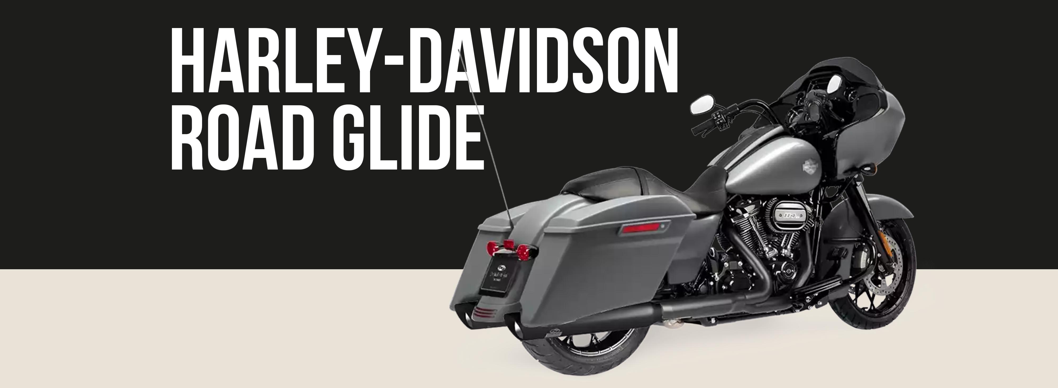 Harley-Davidson Road Glide Motorcycle Brand Page Header