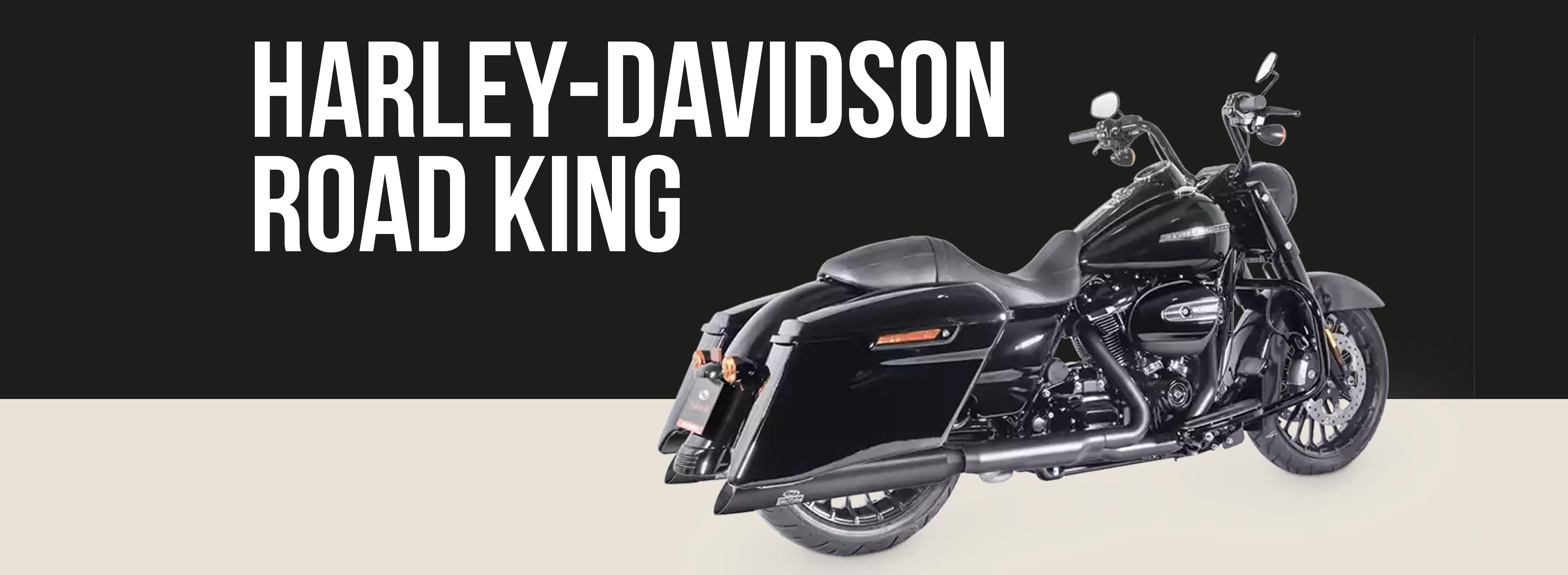 Harley-Davidson Road King Motorcycle Brand Page Header