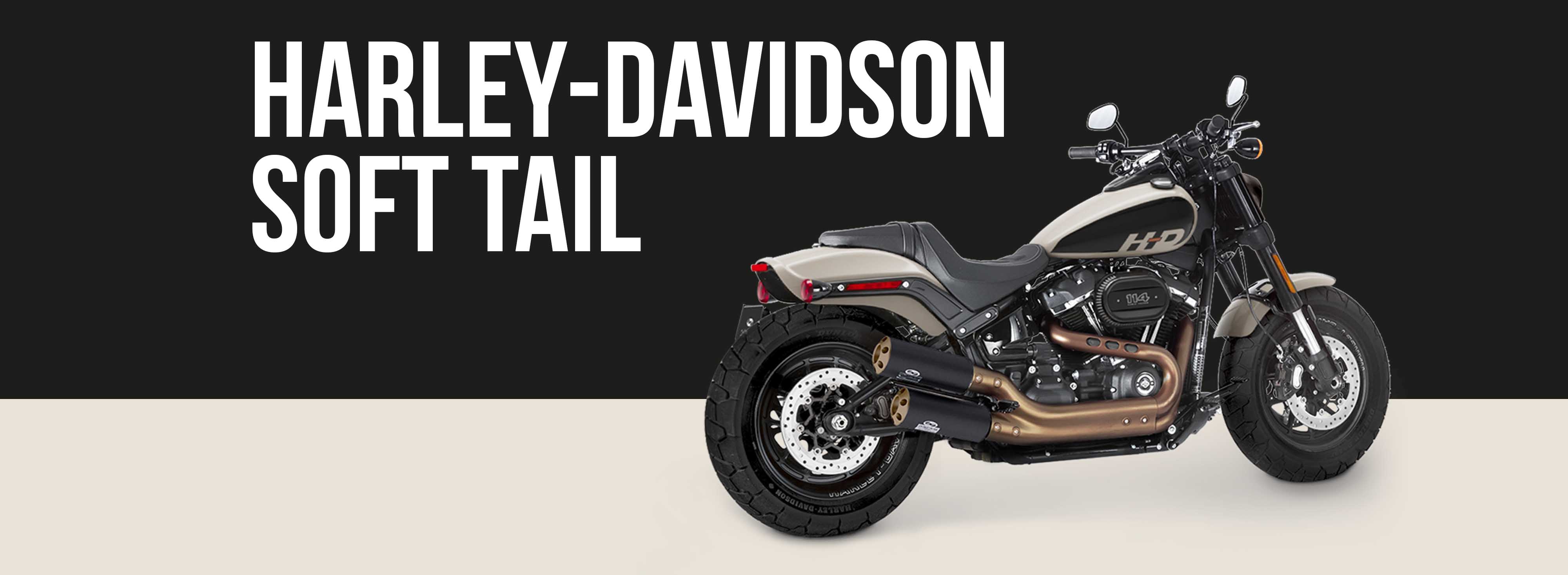 Harley-davidson Softail Motorcycle Brand Page Header