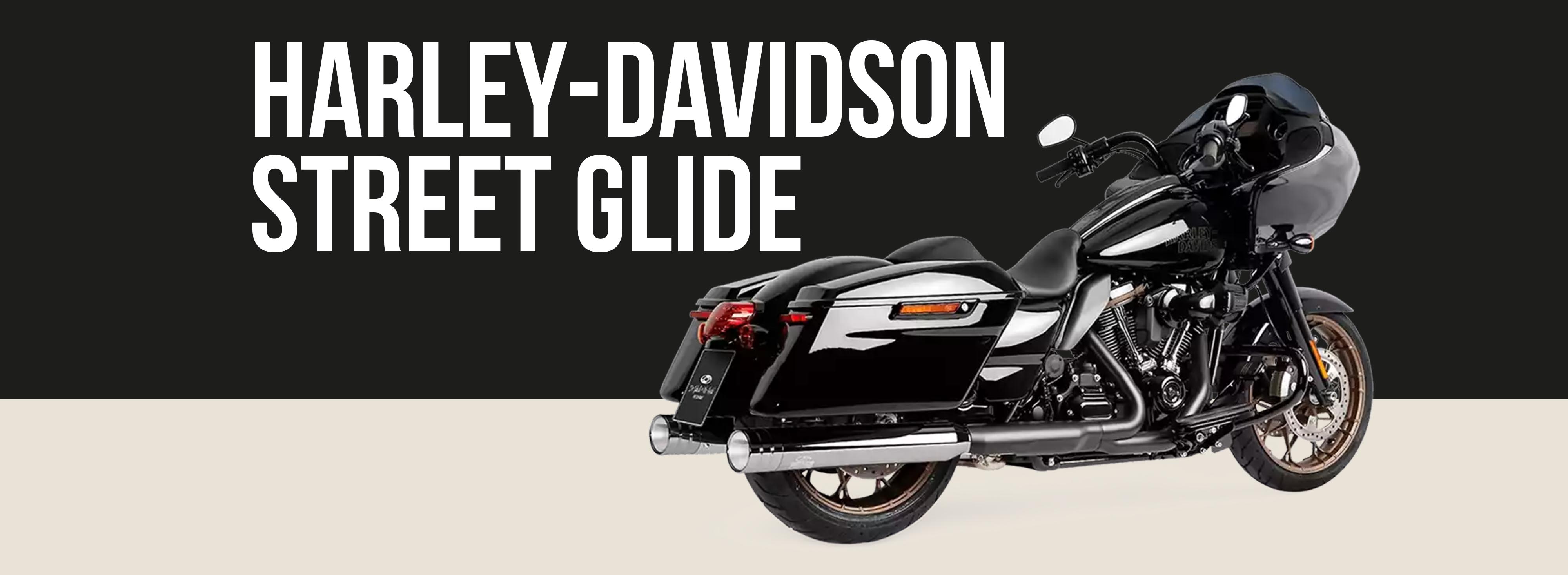 Harley-Davidson Street Glide Motorcycle Brand Page Header