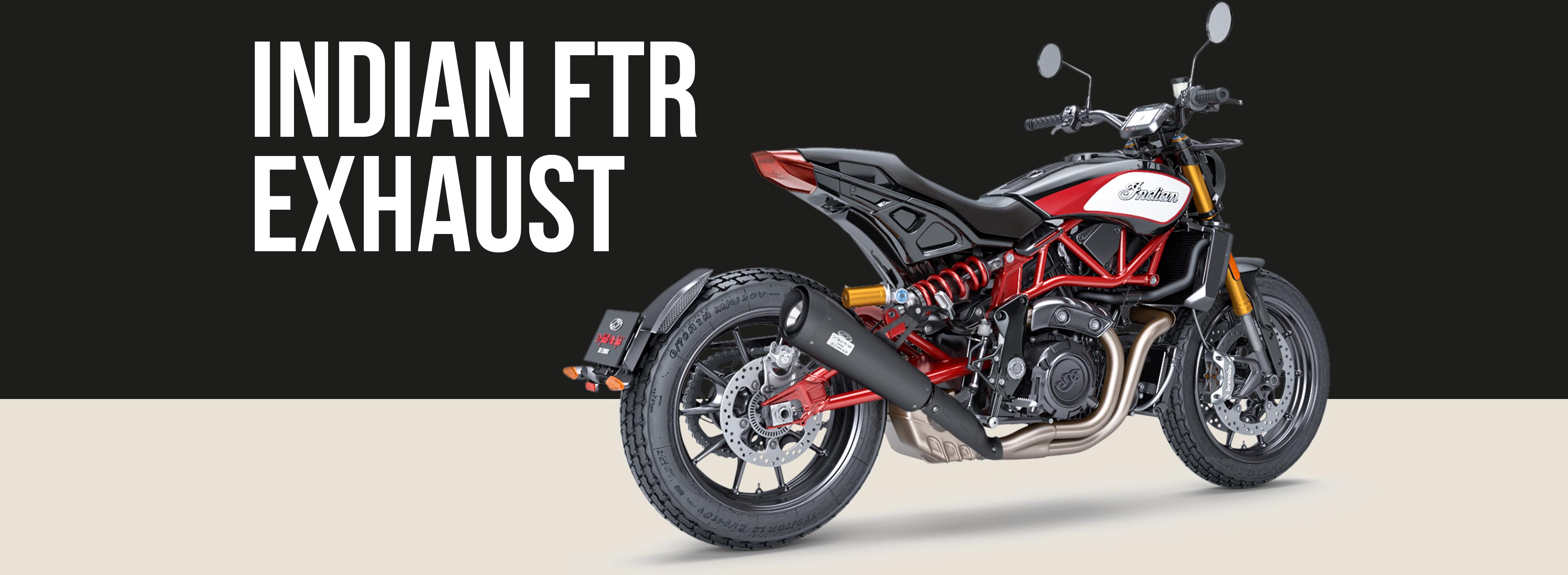 Indian FTR Motorcycle Brand Page Header