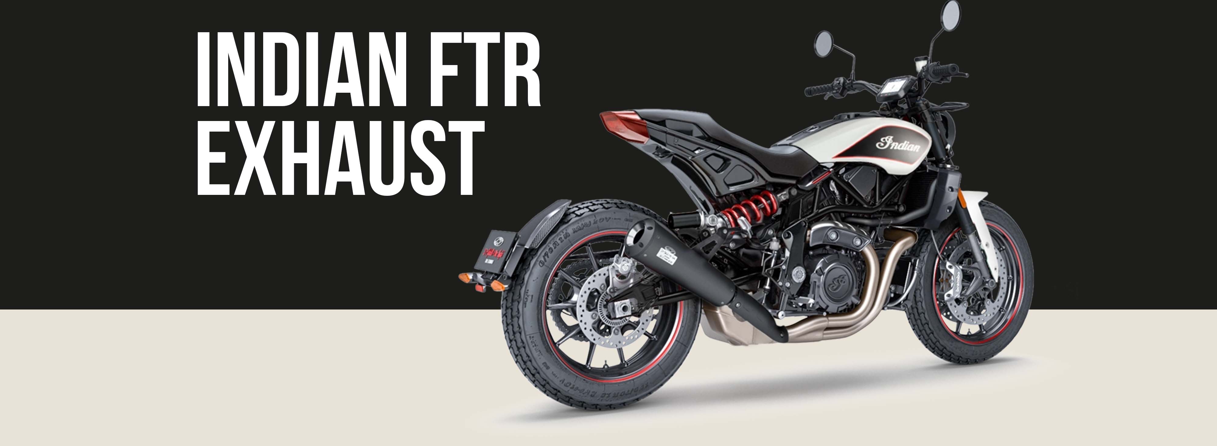 Indian FTR Motorcycle Brand Page Header