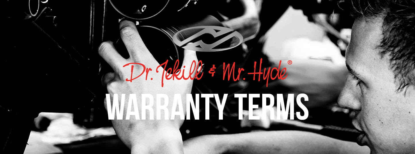 Dr. Jekill & Mr. Hyde's Warranty Header Image